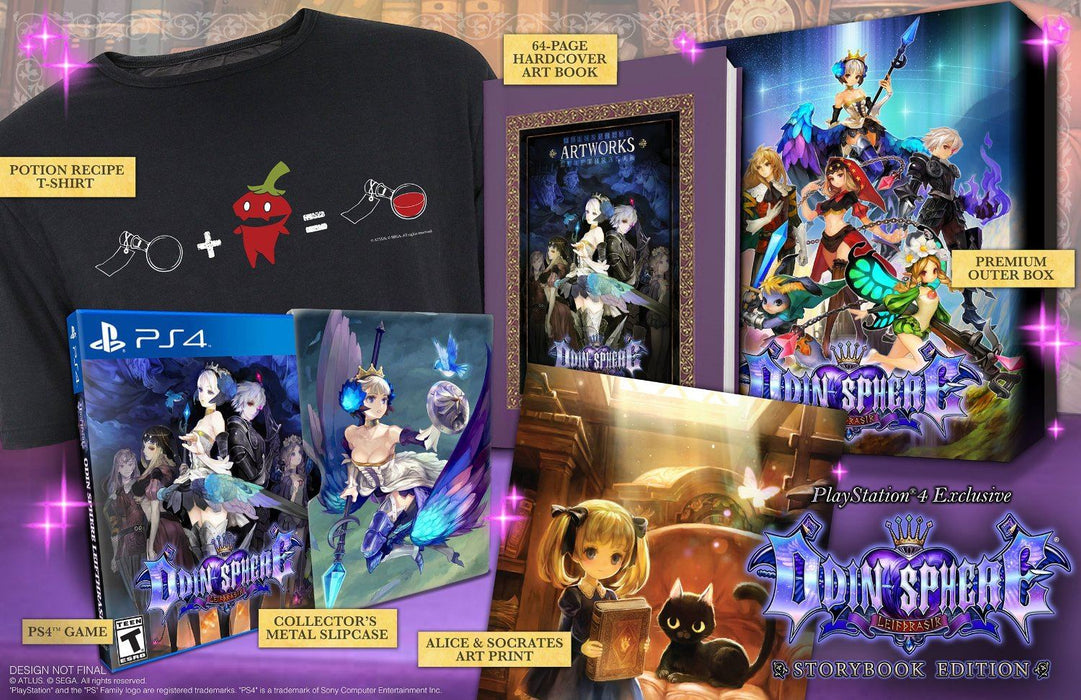 Odin Sphere Leifthrasir Storybook Edition (Playstation 4) - for just $0! 
