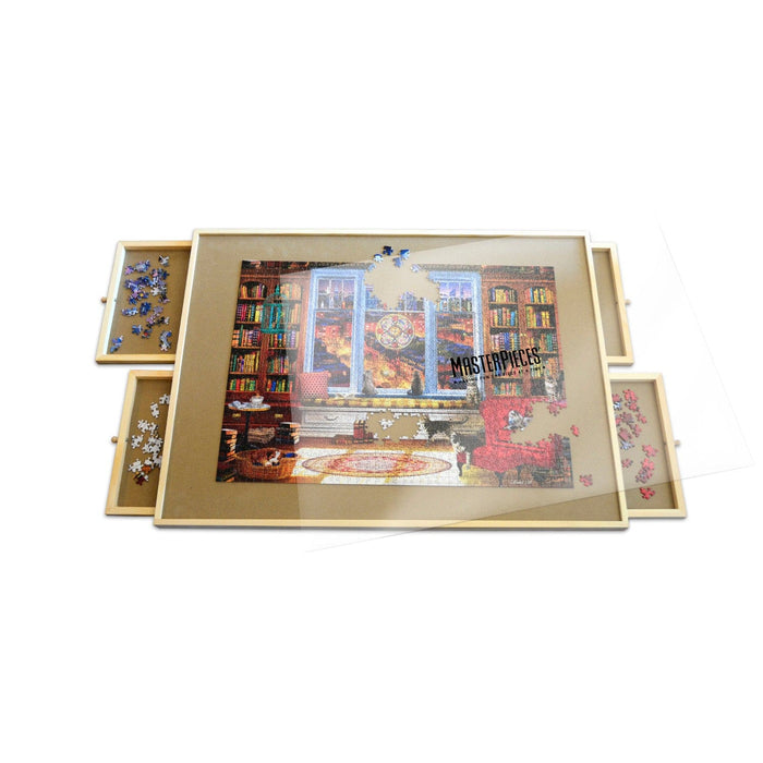Wood Jigsaw Puzzle Table - 27"x35" - for just $119.99! 