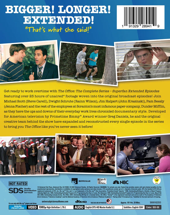 The Office: The Complete Series – Superfan Extended Episodes (Blu-ray) - for just $82.99! 