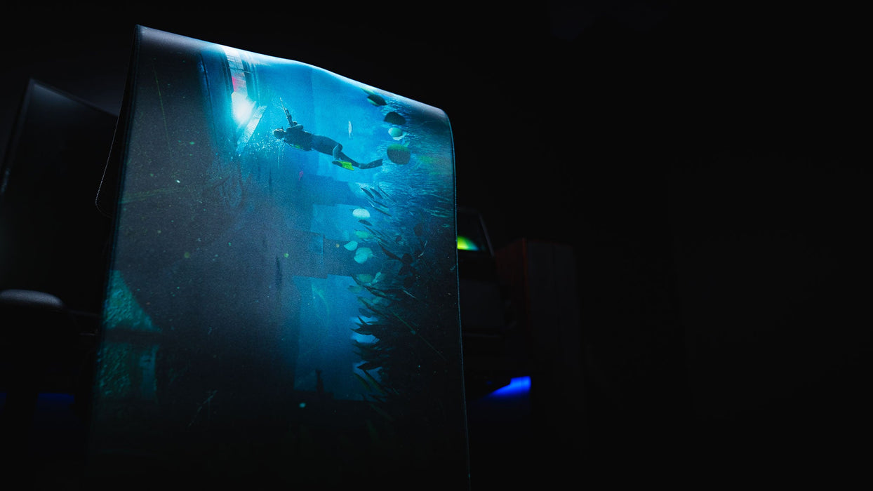 "Labs Breach" — Rust Deskmat - for just $49.95! 