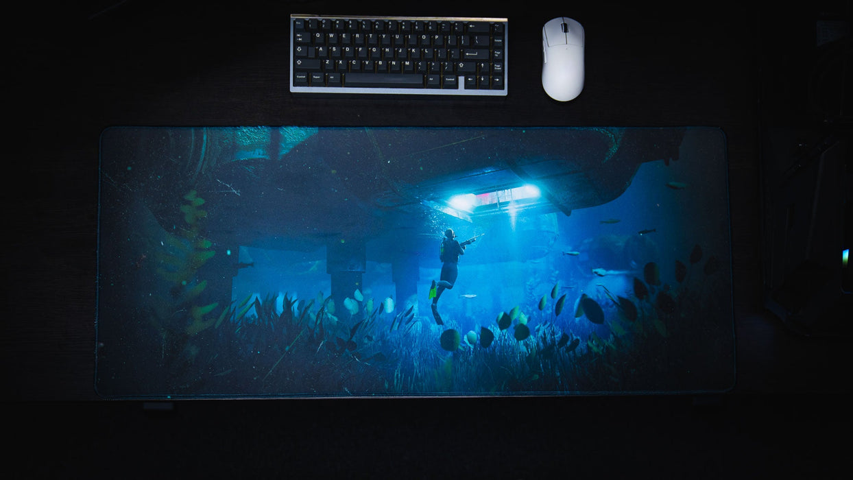 "Labs Breach" — Rust Deskmat - for just $49.95! 