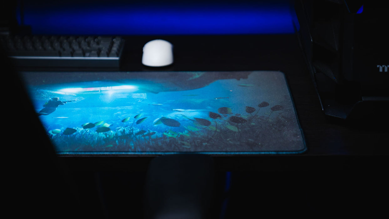 "Labs Breach" — Rust Deskmat - for just $49.95! 