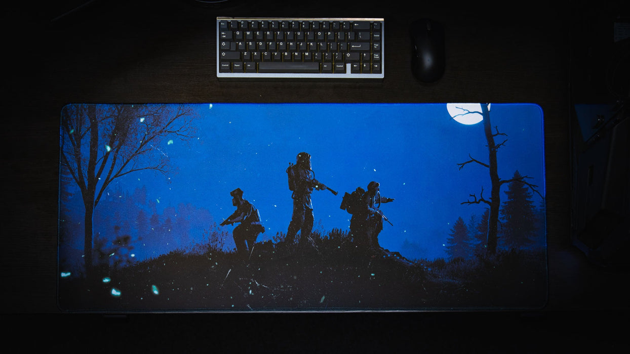 "Twilight Roam" — Rust Deskmat - for just $49.95! 