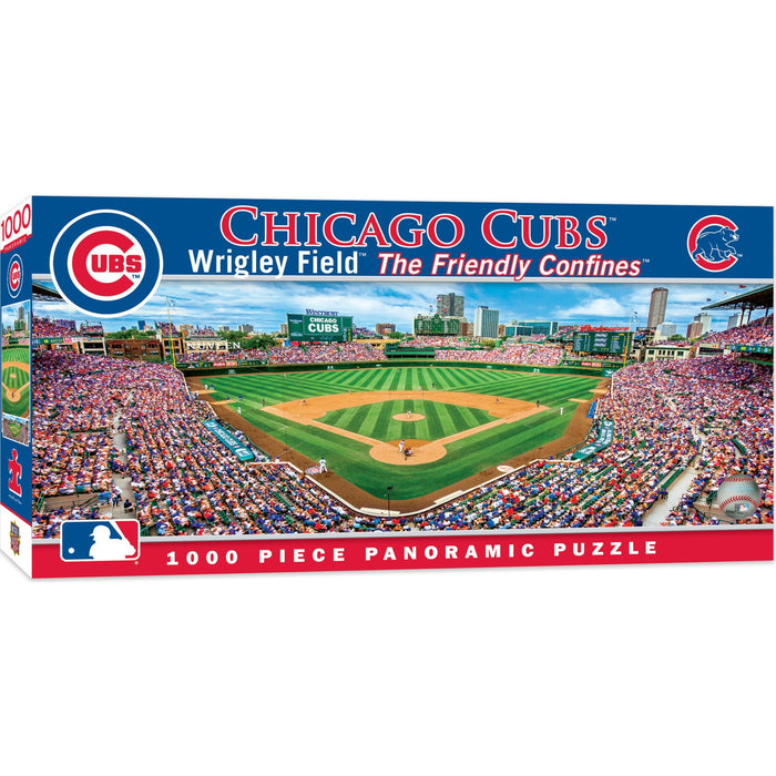 Chicago Cubs - 1000 Piece Panoramic Jigsaw Puzzle - Just $19.99! Shop now at Retro Gaming of Denver