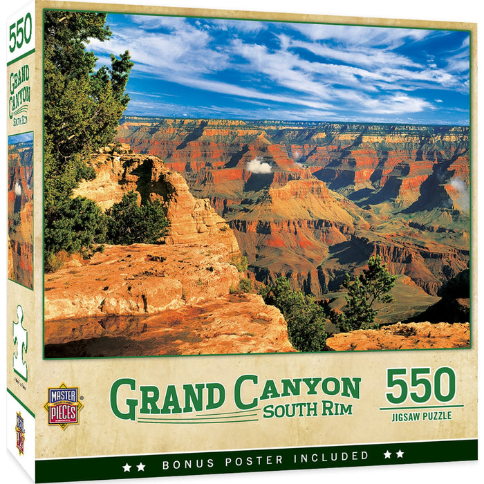 Grand Canyon South Rim 550 Piece Jigsaw Puzzle - Just $14.99! Shop now at Retro Gaming of Denver