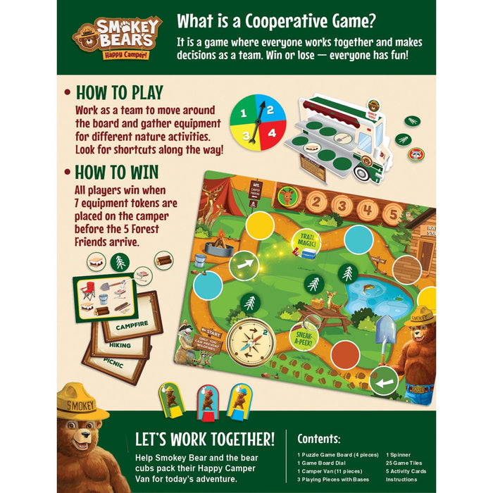 Smokey Bear's Happy Camper Co-Op Game - for just $19.99! 