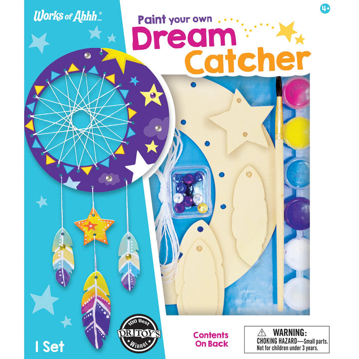 Dreamcatcher Wood Craft & Paint Kit - Just $16.99! Shop now at Retro Gaming of Denver