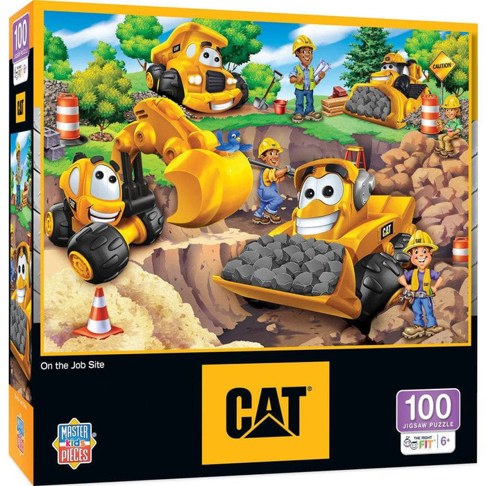 CAT - On the Job Site 100 Piece Jigsaw Puzzle - for just $12.99! 