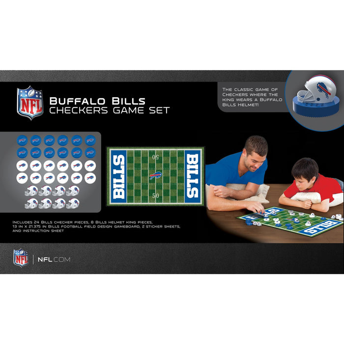 Buffalo Bills Checkers Board Game - Just $19.99! Shop now at Retro Gaming of Denver