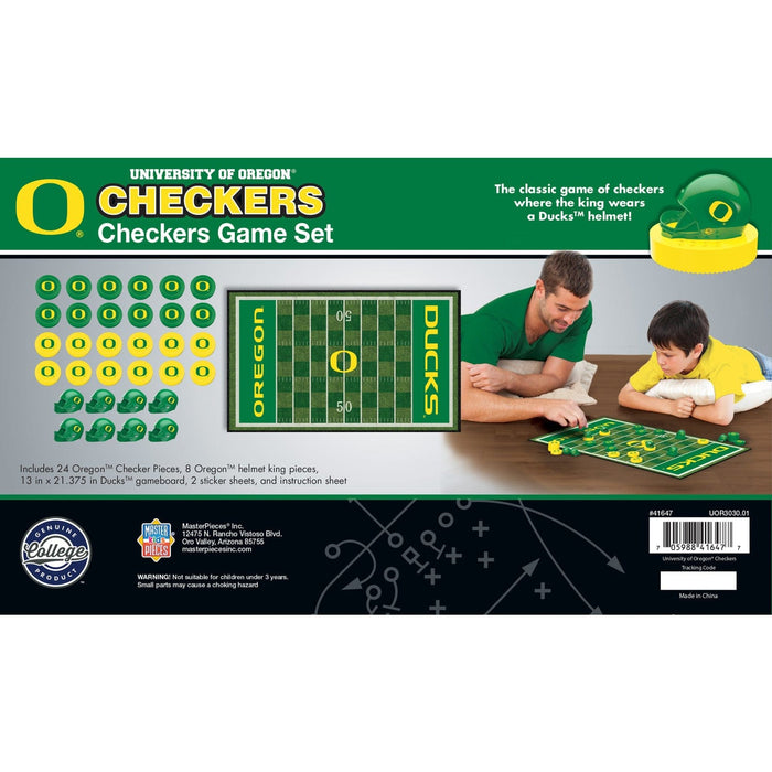 Oregon Ducks Checkers Board Game - for just $19.99! 