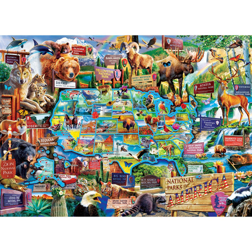 National Parks of America 1000 Piece Jigsaw Puzzle - Just $19.99! Shop now at Retro Gaming of Denver