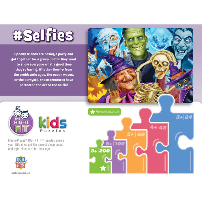 Selfies - Spooky Smiles 200 Piece Jigsaw Puzzle - Just $12.99! Shop now at Retro Gaming of Denver