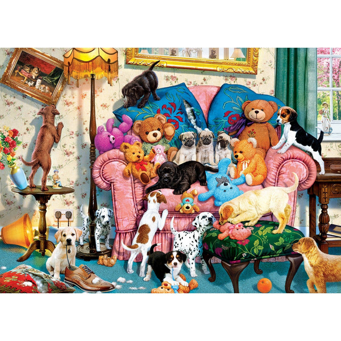 Masterpiece Gallery - Loose in the House 1000 Piece Jigsaw Puzzle - for just $12.99! 