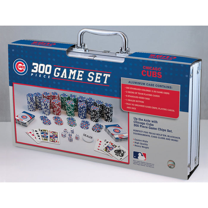 Chicago Cubs 300 Piece Poker Set - Just $124.99! Shop now at Retro Gaming of Denver