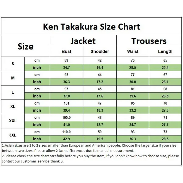 Ken Takakura Cosplay Costume – Dandadan School Uniform with Glasses - for just $40.95! 