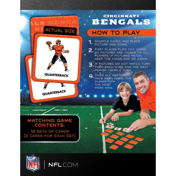 Cincinnati Bengals Matching Game - for just $12.99! 