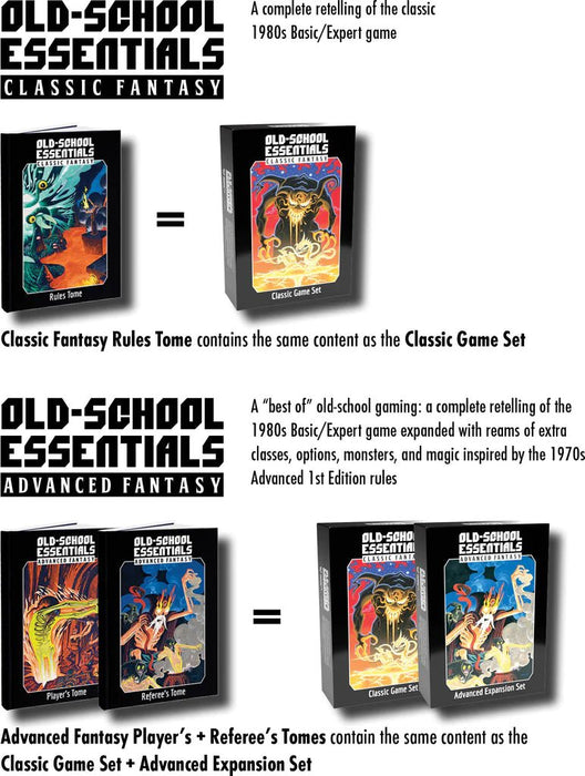 Old-School Essentials Advanced Expansion Set - for just $70! 