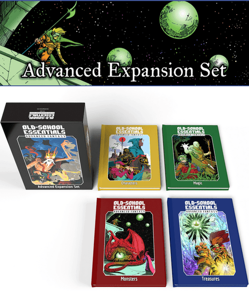 Old-School Essentials Advanced Expansion Set - for just $70! 