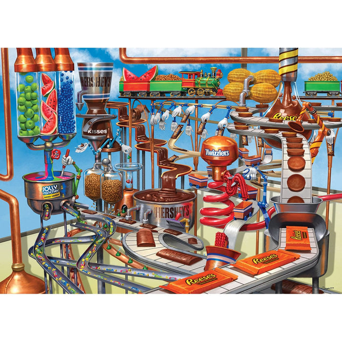Hershey's Chocolate Factory - 1000 Piece Jigsaw Puzzle - for just $16.99! 