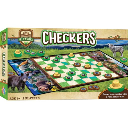 Jr. Ranger Checkers Board Game Board Game - Just $19.99! Shop now at Retro Gaming of Denver