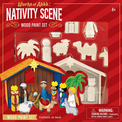 Nativity Scene Wood Craft & Paint Kit - for just $24.99! 