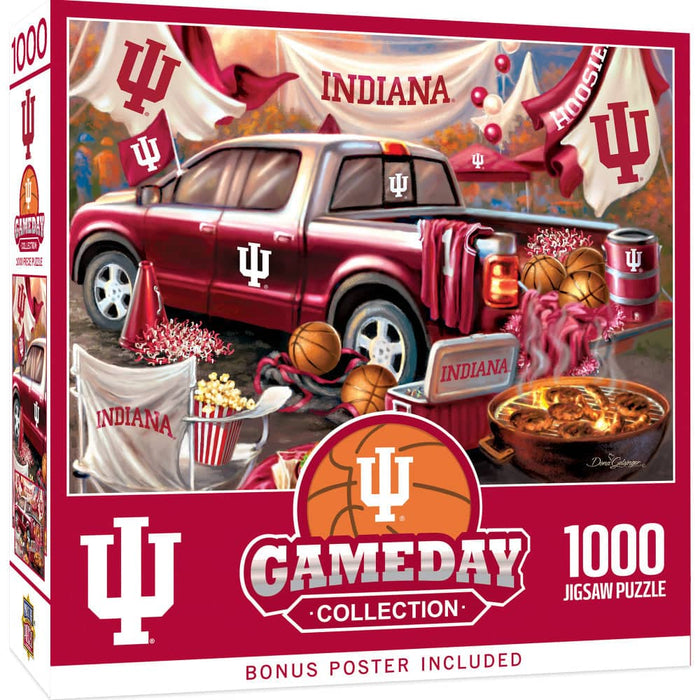 Indiana Hoosiers - Gameday 1000 Piece Jigsaw Puzzle - for just $19.99! 