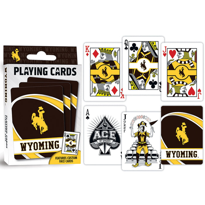 Wyoming Cowboys Playing Cards - 54 Card Deck - Just $6.99! Shop now at Retro Gaming of Denver