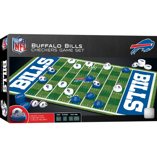 Buffalo Bills Checkers Board Game - Just $19.99! Shop now at Retro Gaming of Denver