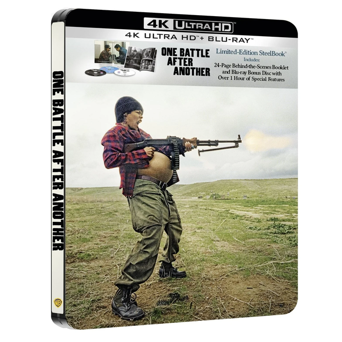 One Battle After Another - Limited Edition Steelbook (4K Ultra HD + Blu-ray) - for just $51.99! 