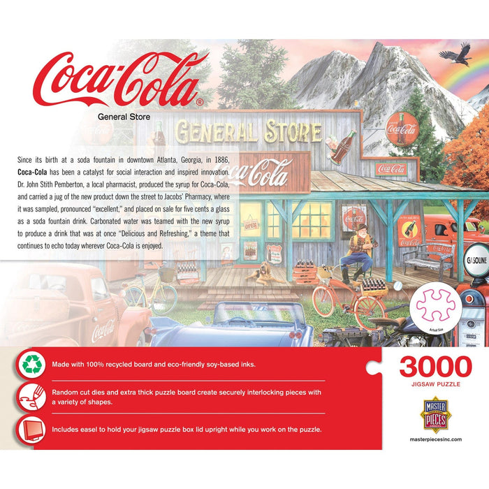 Signature Collection - Coca-Cola General Store 3000 Piece Jigsaw Puzzle - for just $39.99! 