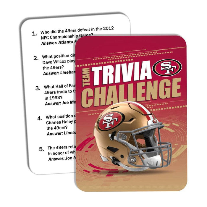 San Francisco 49ers Trivia Challenge - for just $12.99! 