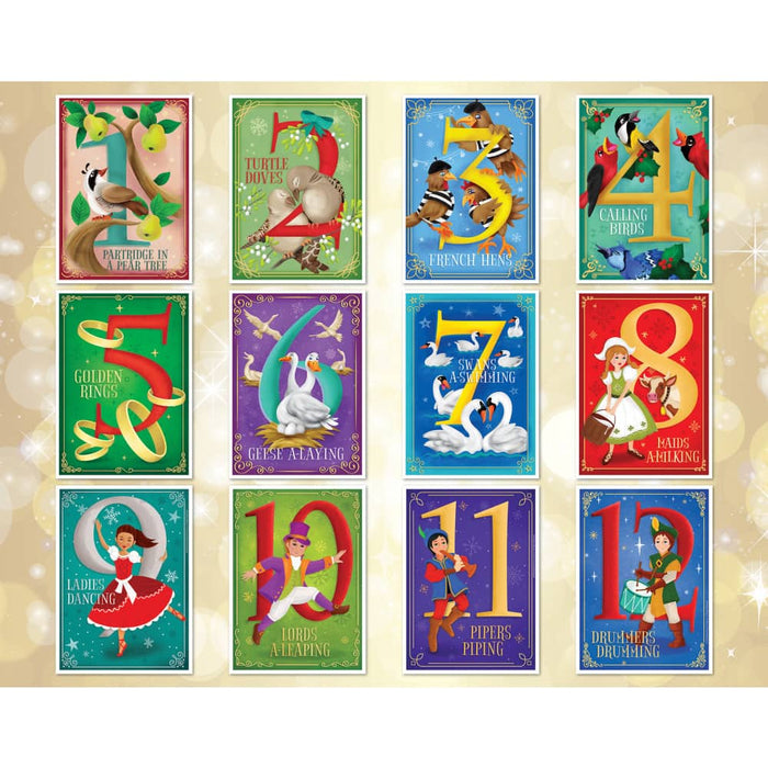 12 Days of Christmas Jigsaw Puzzles - Advent Calendar - for just $24.99! 
