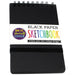 Black DIY Cover Sketchbook - Small - Just $9.99! Shop now at Retro Gaming of Denver