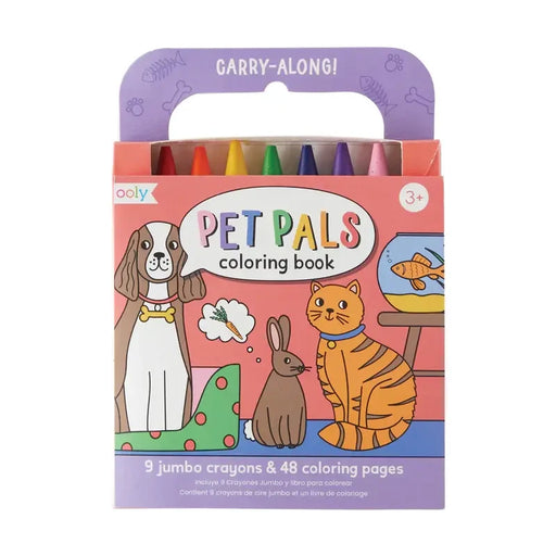 Carry Along Crayon & Coloring Book Kit-Pet Pals - Just $8.99! Shop now at Retro Gaming of Denver