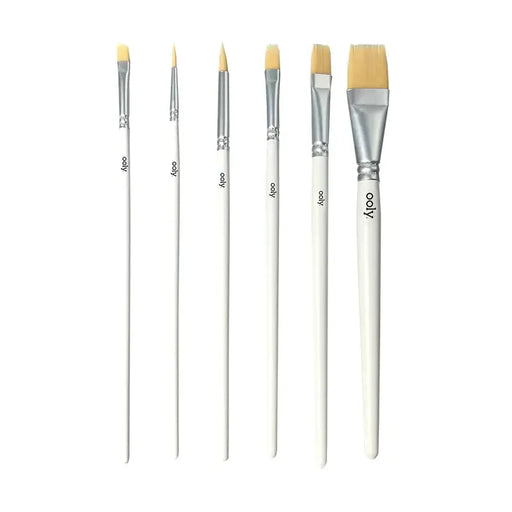 Chroma Blends Watercolor Paint Brushes - Set of 6 - Just $11.99! Shop now at Retro Gaming of Denver