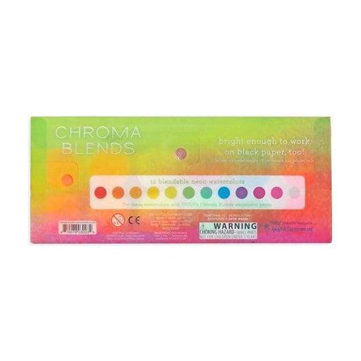 Chroma Blends Watercolor Paint Set - Neon - Just $12.99! Shop now at Retro Gaming of Denver