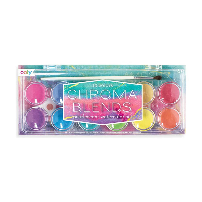 Chroma Blends Watercolor Paint Set - Pearlescent - Just $12.99! Shop now at Retro Gaming of Denver