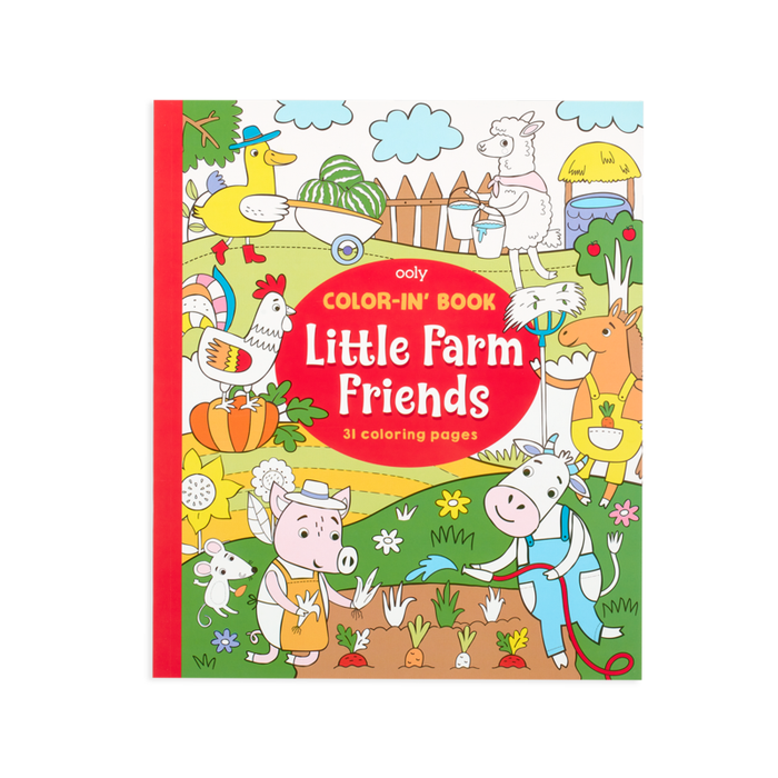 Color In Book - Little Farm Friends - Just $8.99! Shop now at Retro Gaming of Denver