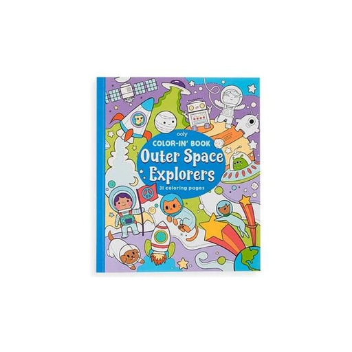 Color In Book - Outer Space Explorers - Just $6.99! Shop now at Retro Gaming of Denver