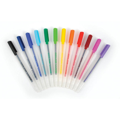 Color Luxe Colored Gel Pens - Set of 12 - Just $15.99! Shop now at Retro Gaming of Denver