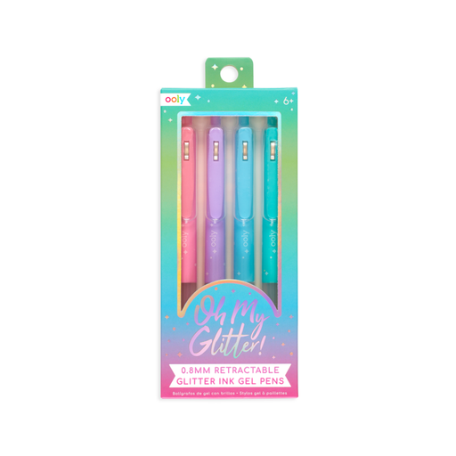 Oh My Glitter! Gel Pens - Set of 4 - Just $7.99! Shop now at Retro Gaming of Denver