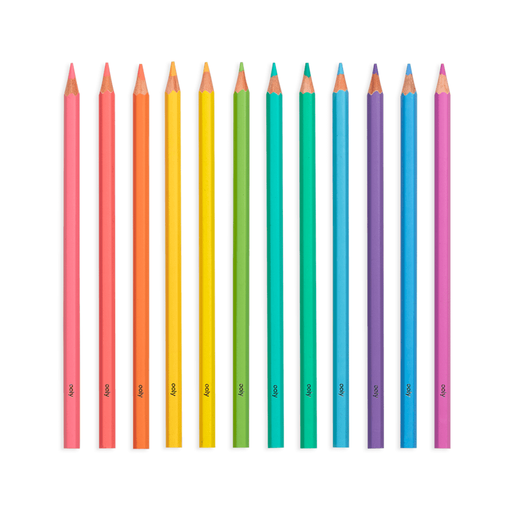 Pastel Hues Colored Pencils - Set of 12 - Just $8.99! Shop now at Retro Gaming of Denver