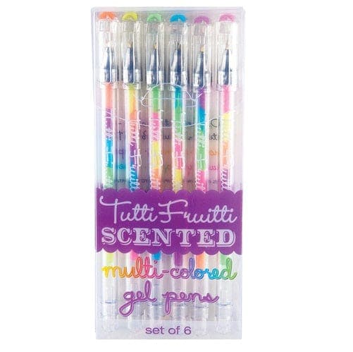 Tutti Fruitti Scented Gel Pens - Set of 6 - Premium Arts & Crafts - Just $9.99! Shop now at Retro Gaming of Denver