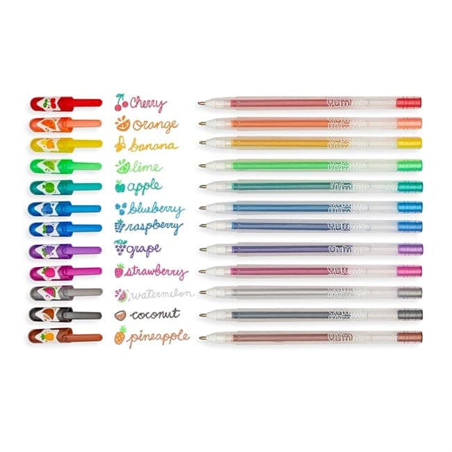 Yummy Yummy Scented Glitter Gel Pens 2.0 - Set of 12 - Premium Arts & Crafts - Just $10.99! Shop now at Retro Gaming of Denver