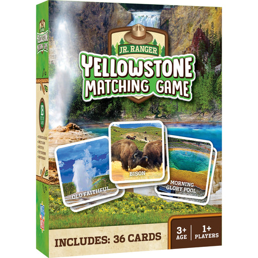 Jr. Ranger - Yellowstone Matching Game - Just $9.99! Shop now at Retro Gaming of Denver