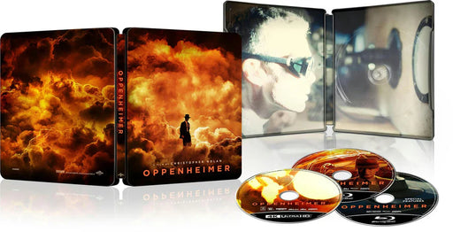 Oppenheimer - Limited Edition Collectible Steelbook (4K Ultra HD + Blu-ray + Digital) - for just $59.99! 