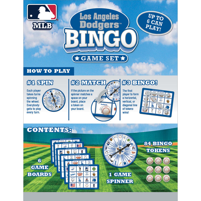 Los Angeles Dodgers Bingo Game - Just $9.99! Shop now at Retro Gaming of Denver