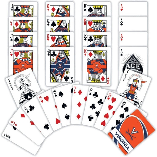 Virginia Cavaliers Playing Cards - 54 Card Deck - for just $7.99! 