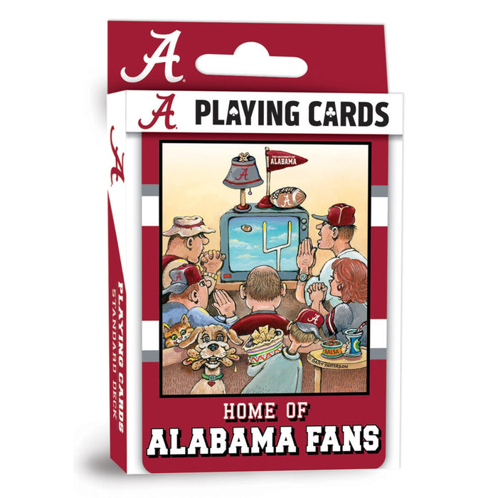 Alabama Crimson Tide Fan Deck Playing Cards - 54 Card Deck - Just $6.99! Shop now at Retro Gaming of Denver