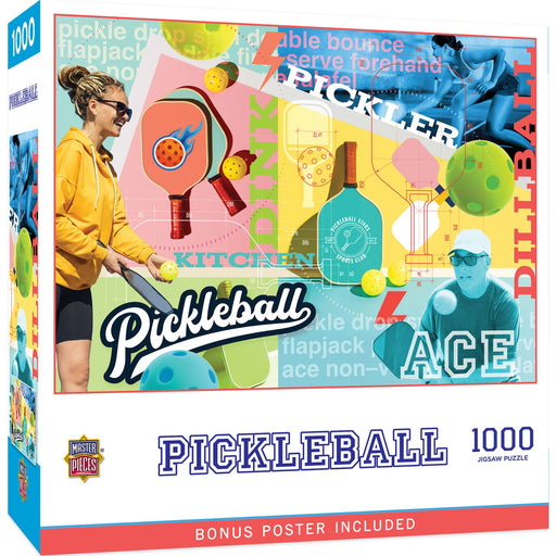 Pickleball - 1000 Piece Jigsaw Puzzle - Just $16.99! Shop now at Retro Gaming of Denver